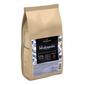 Hukambi 53% chocolat au lait de couverture pur Brésil fèves 3 kg