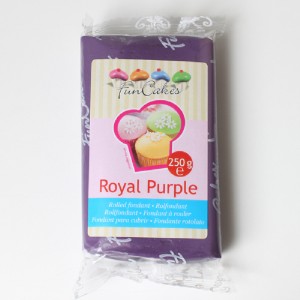 Pâte à sucre FunCakes violette 250 g