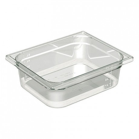 Bac gastronome Cristal + GN 1/2 325 x 265 x 200 mm