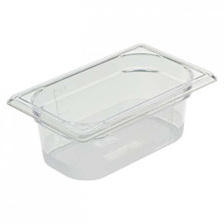 Gastronorm container Cristal + GN 1/4 265 x 162 x 100 mm