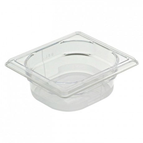 Gastronorm container Cristal + GN 1/6 176 x 162 x 65 mm