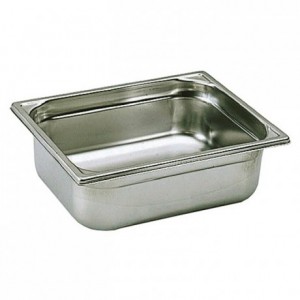Container without handle stainless steel GN 1/2 H 100 mm