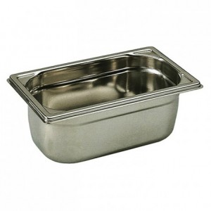 Container without handle stainless steel GN 1/4 H 100 mm