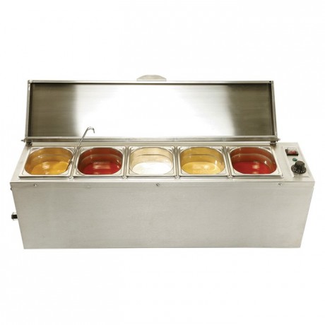 Chafing dish for sauces GN 1/6