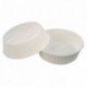 Oval pastry case white n°86 L 83 mm (1000 pcs)
