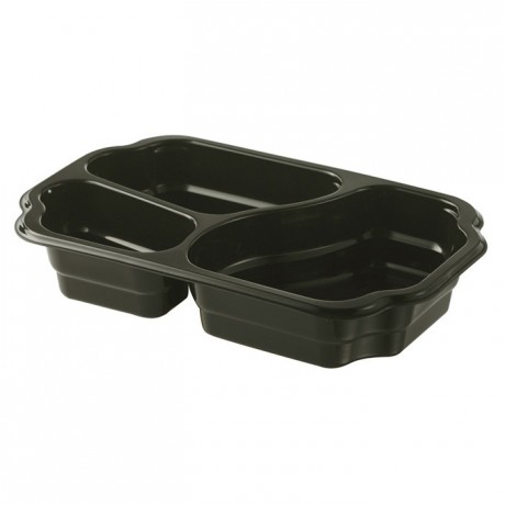 2 compartments take away container 700 + 400 mL (246 pcs)