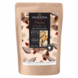 Dark chocolate drops 52 % Valrhona 250 g