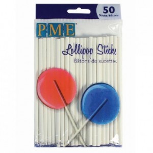 PME Lollipop Sticks 11,5 cm pk/50
