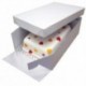 Boîte à gâteau PME rectangulaire 38,1 x 27,8 cm + support fin