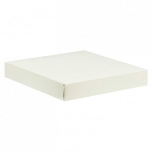 White tart box 160 x 160 mm (50 pcs)