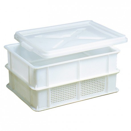 Stackable tray 400 x 300 mm solid sides and base