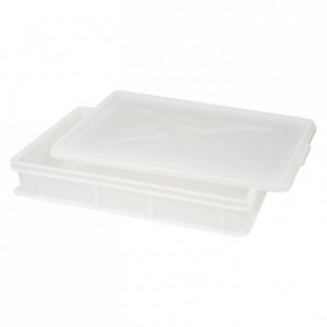 Stackable tray 600 x 400 mm openwork base and sides