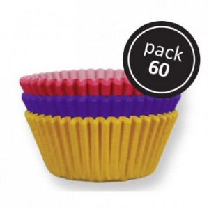 Caissettes à cupcakes PME Party Fun 60 pièces
