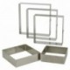 Entremets frame stainless steel 380 x 380 x 35 mm