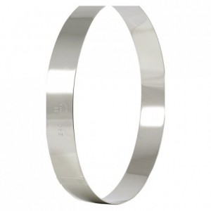 Entremets ring stainless steel Ø 110 mm H 35 mm