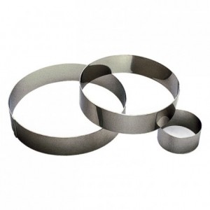 Mousse ring stainless steel H45 Ø360 mm