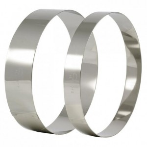 Mousse ring stainless steel Ø 120 mm H 45 mm
