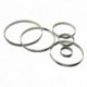 Tart ring stainless steel H20 Ø160 mm