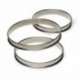 Tart ring stainless steel H27 Ø300 mm