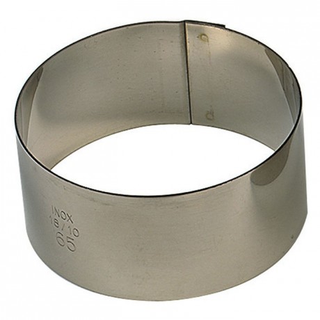 Cercle inox H30 Ø50 mm (lot de 6)