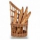 Wicker basket for bread Ø 280 mm H 855 mm