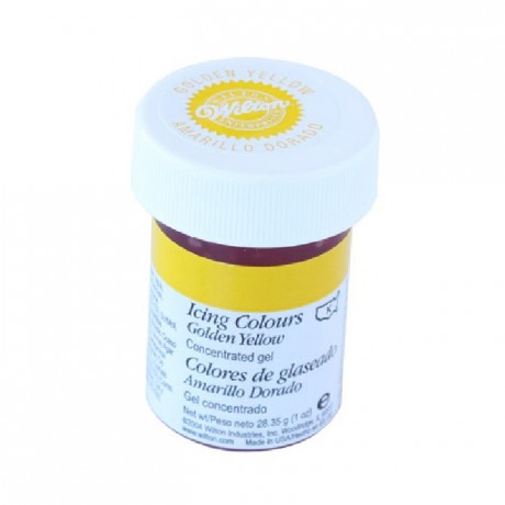 Wilton - Colorant alimentaire en gel Wilton or jaune 28 g