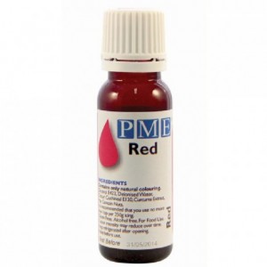 PME Natural Food Colour Red 25g