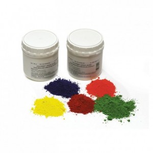 Food safe colouring powder (lacquer), Yellow