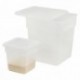 Square container for ingredients PP 12 L