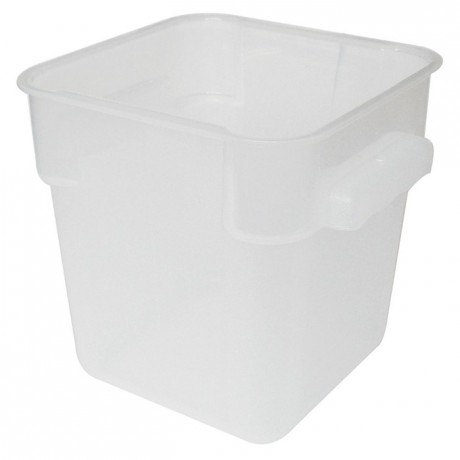 Square container for ingredients PP 4 L