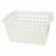 Perforated rectangular basket 800 x 520 x 400 mm