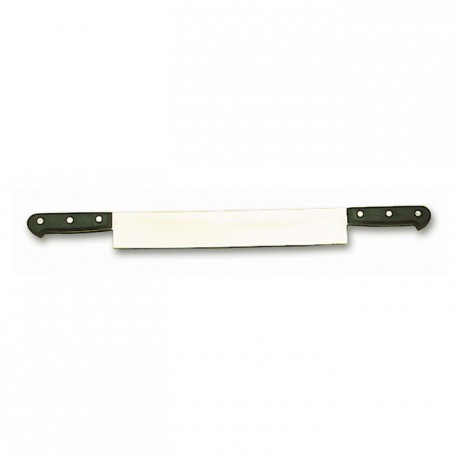 Cheese knife stainless steel 2 hands L 400 mm