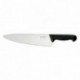 Chef's knife black L 200 mm