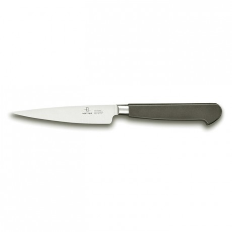 Couteau d'office à virole manche noir L 100 mm