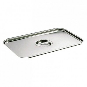 Lid with handle for arch tray stainless steel GN 1/1