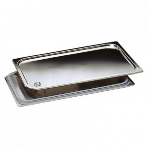 Spill Proof lid stainless steel GN 1/4