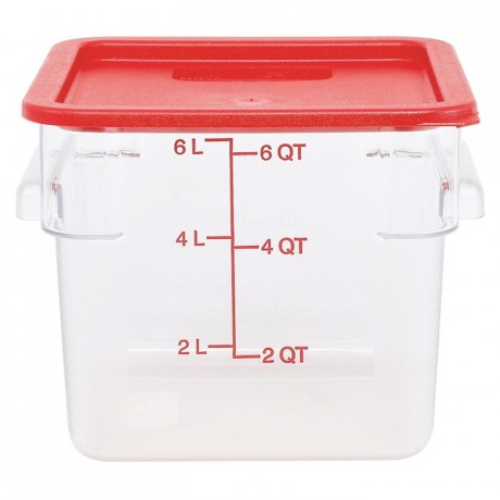 Lid for square container for ingredients 6 to 8 L