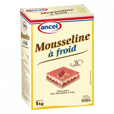 Mousseline cream preparation 1 kg