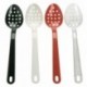 Perforated white Exoglass serving spoon