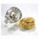Double scallop cutter with handle stainless steel 125 x 120 mm