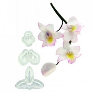 Découpoirs JEM orchidées de Singapour petites 3 pièces