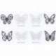 Découpoirs JEM papillons 4 pièces