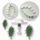 PME Holly leaf plunger cutter pk/3 Large size