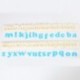 Découpoirs Tappits FMM alphabets Art Deco Lower Case