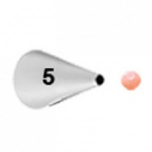 Wilton Decorating Tip 005 Round Carded
