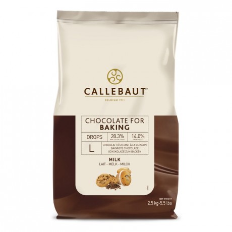 Callebaut - Drops lait 2,5 kg