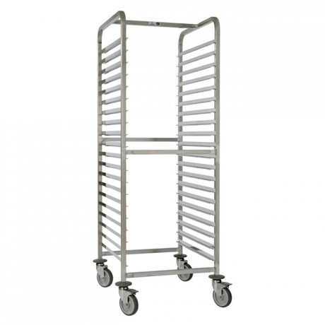 15-shelf sliding tray gastronorm trolley Exceptio GN 2/1 750 x 660 x 1700 mm