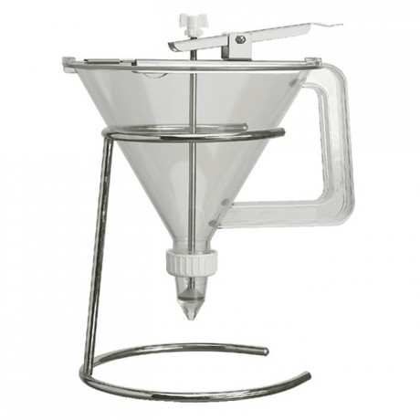 Wing nut for automatic funnel