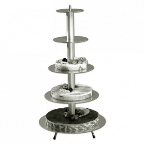 Tip with screw for Cake stands