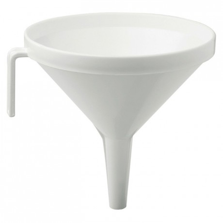 Funnel plastic white Ø 160 mm